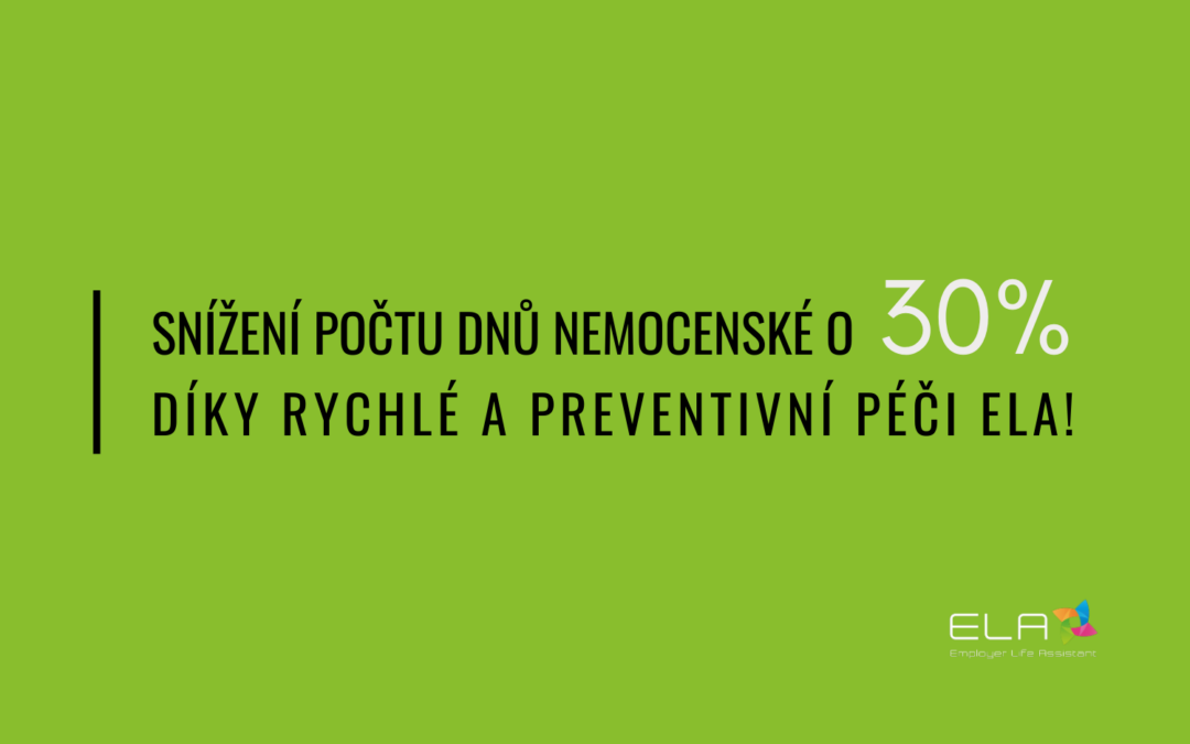 A to není zdaleka vše, co s asistenčním ekosystémem ELA získáte:
